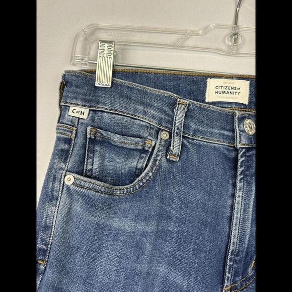 Citizens of Humanity Skyla Mid Rise Cigarette Jeans Blue Size 26 W, 29 L - Picture 4 of 8